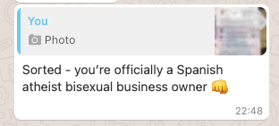 I am bisexual, pansexual or omnisexual... In any case, I am not straight.