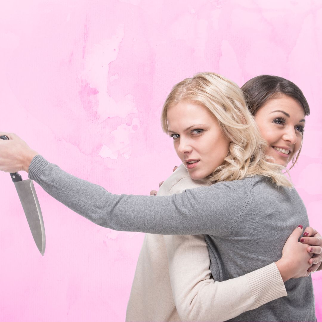 No, women are not as bad or worse.