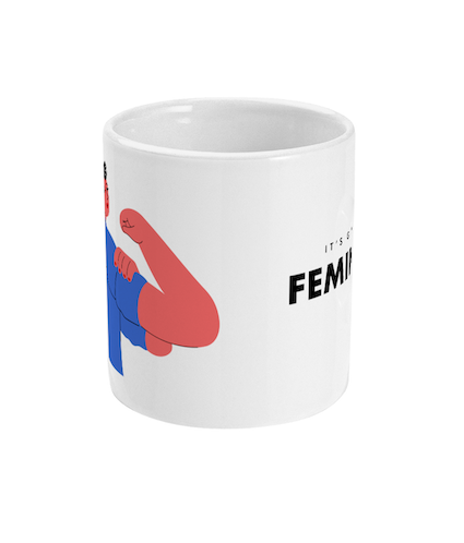 Ceramic Mug - It's Giving Feminist