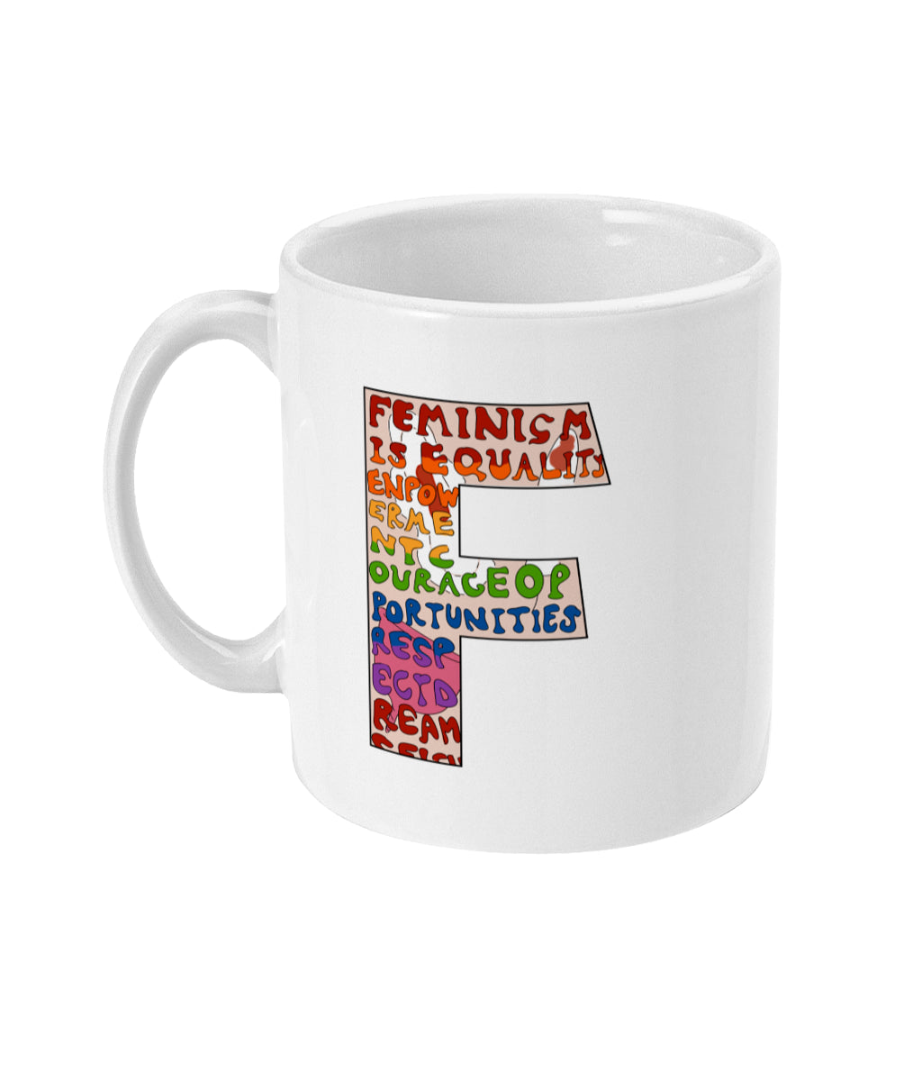 Feminist Mug - F carlotta - Left