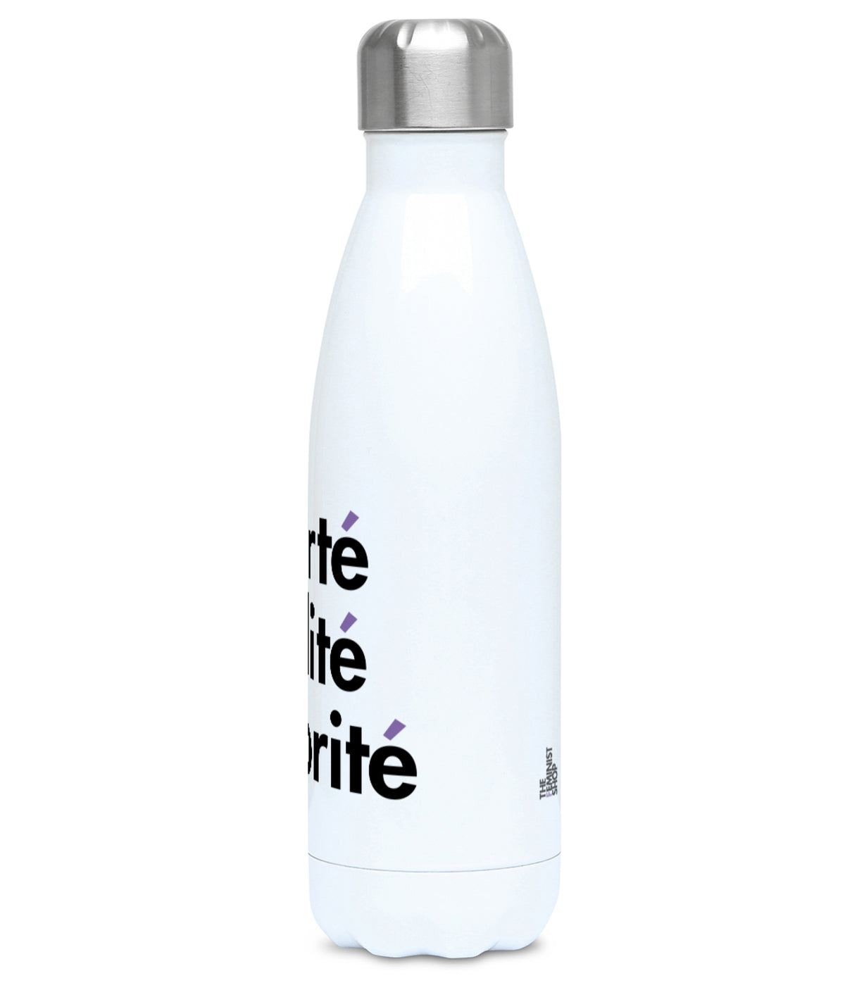 Feminist Water Bottle - Liberté Egalité Sororité - Right