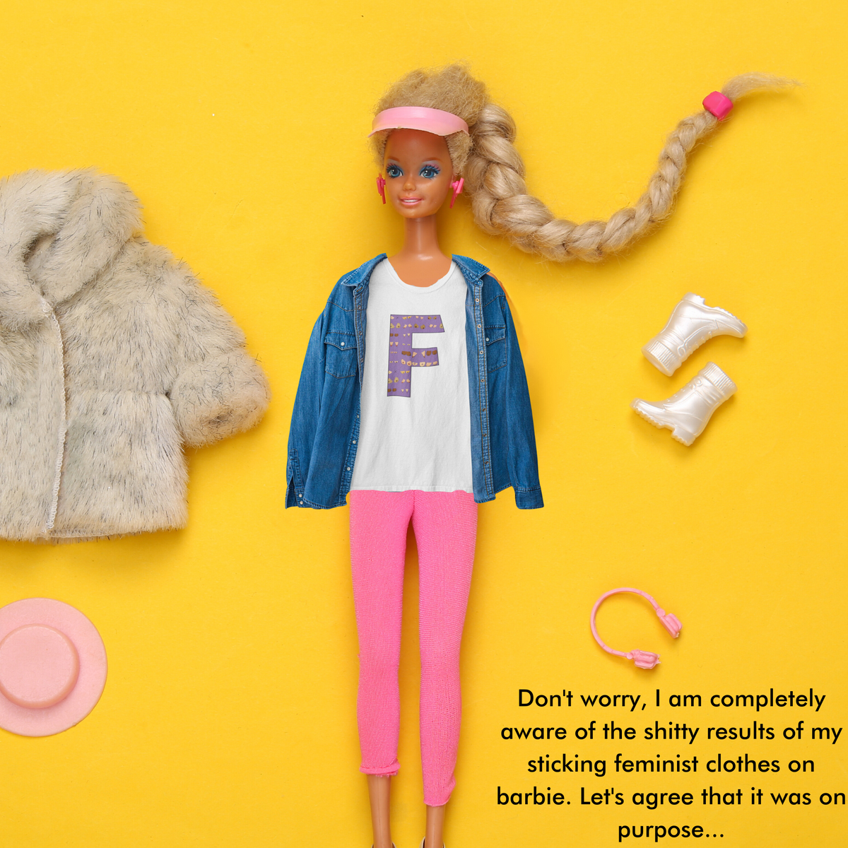 Interview - Barbie (if she were a feminist icon)