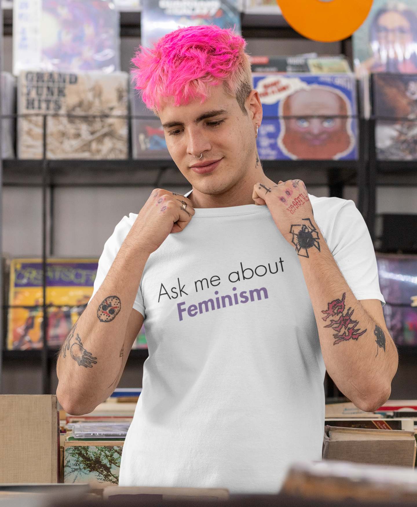 Pink Toxic Masculinity T-Shirt