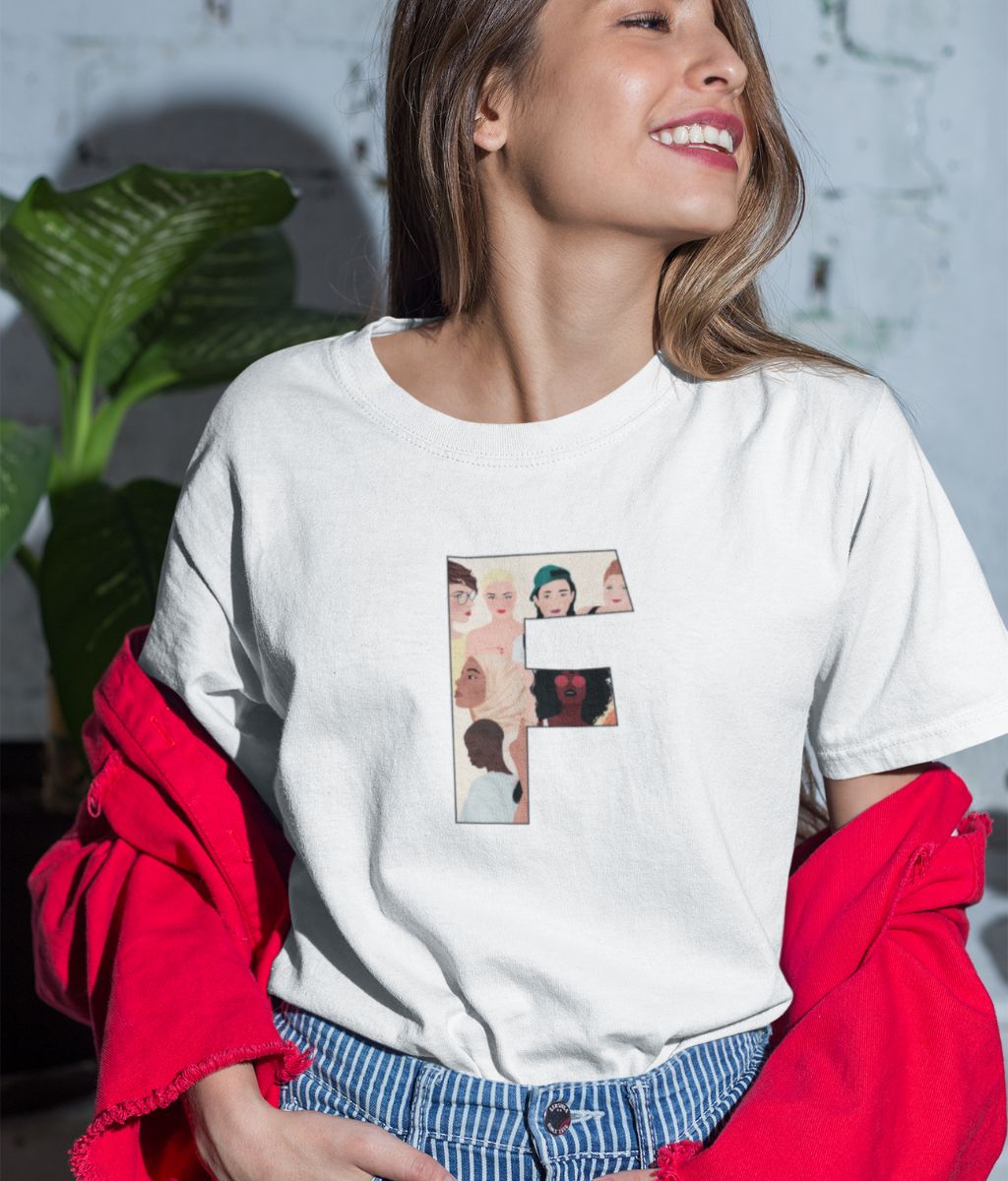 F by Carola Feminist T Shirt