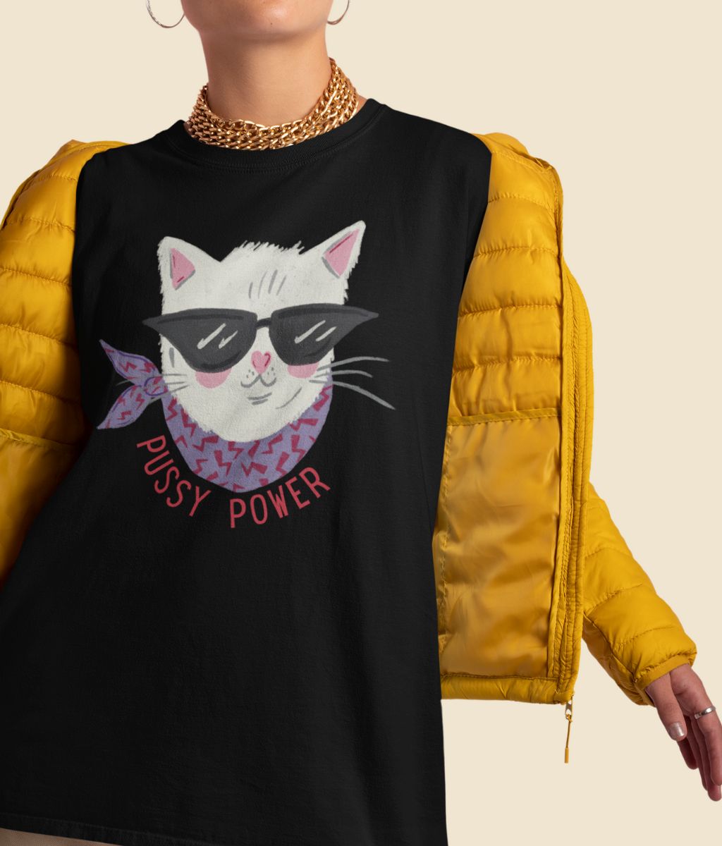 Pussy Power Organic Cotton T-Shirt