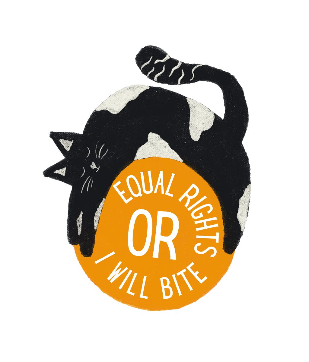 Equal Rights or I will Bite Organic Cotton T-Shirt