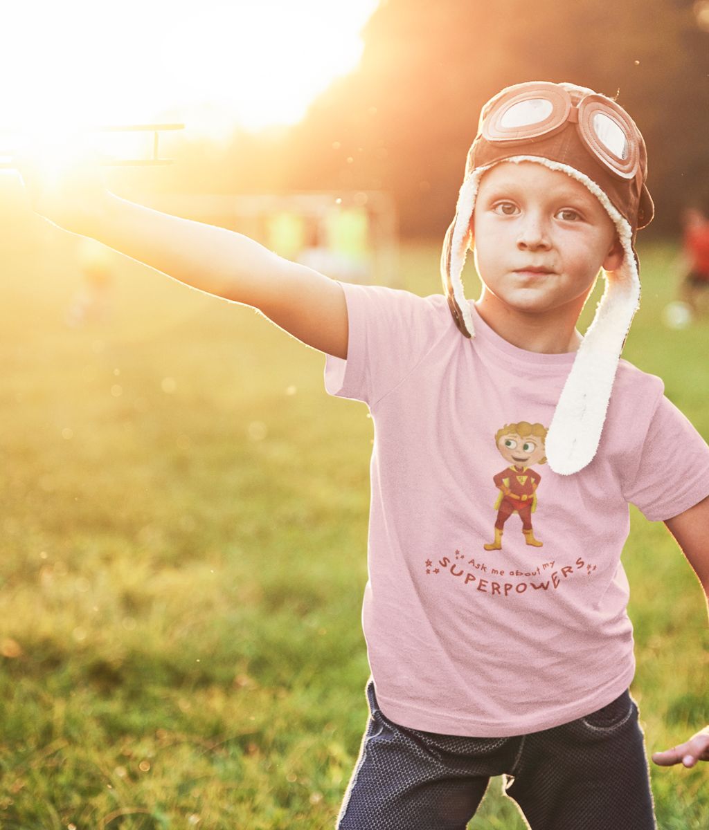Kids Superhero T Shirt - Super Lolo!