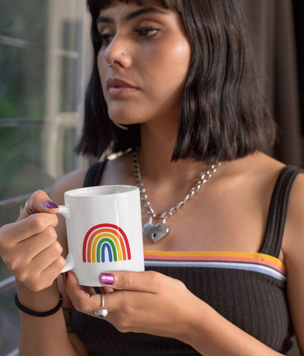 Pride Rainbow Ceramic mug