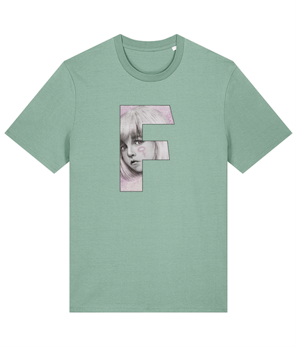 F for Her by Caola Feminist T Shirt