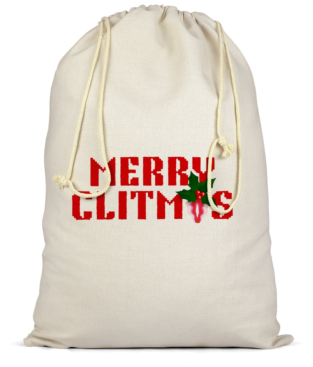 Christmas sack - Merry Clitmas