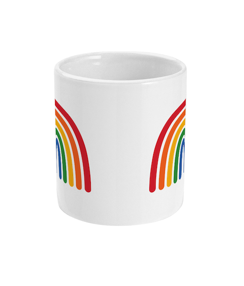 Pride Rainbow Ceramic mug