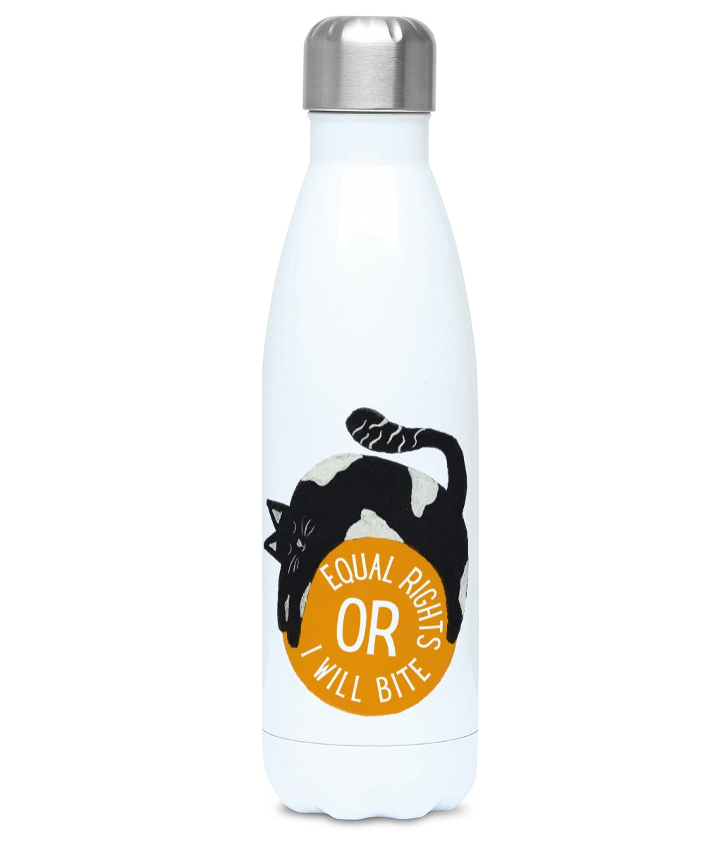 Equal Rights or I Will Bite Hot/Cool Thermal Water Bottle