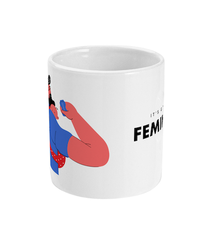 Ceramic Mug - It's Giving Feminist