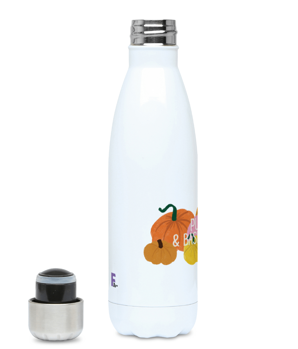 Pumpkin Spice and basic human rights Water Bottle