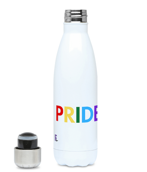 Pride LGBTQIA+ Customisable Stay Hot/Cold Thermal Water Bottle