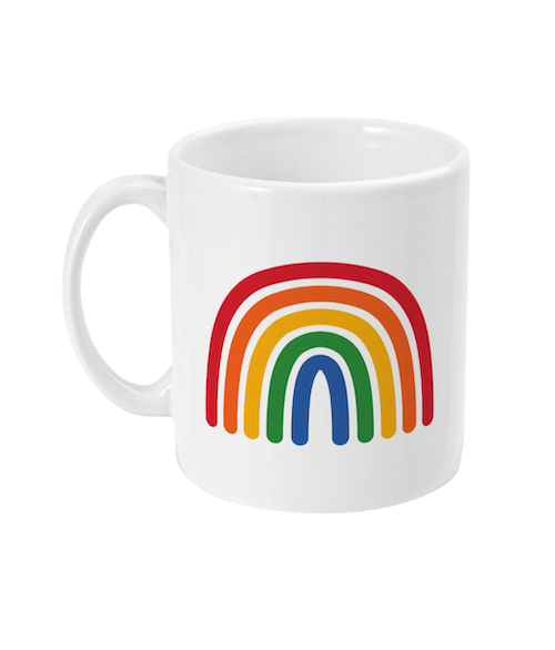 Pride Rainbow Ceramic mug