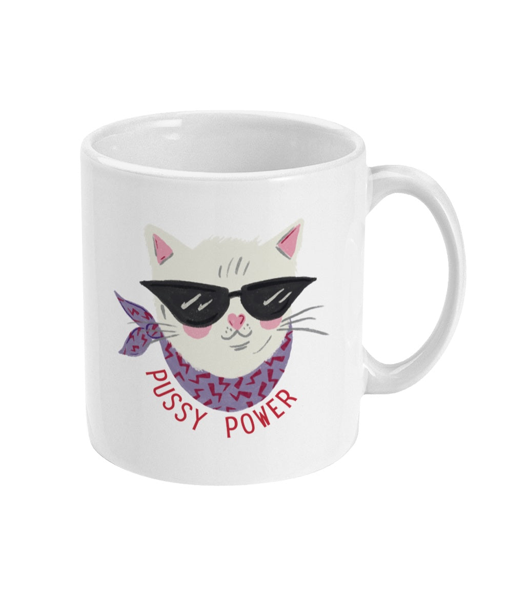 Pussy Power Ceramic Mug