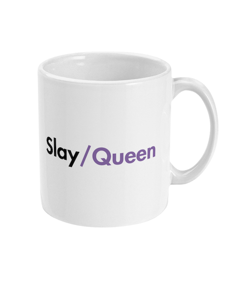 Pride Slay/Queen Ceramic Mug