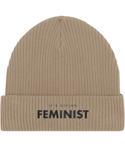 Feminist Beanie - It&#39;s Giving Feminist