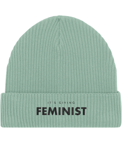 Feminist Beanie - It&#39;s Giving Feminist