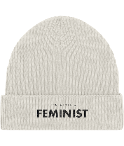 Feminist Beanie - It&#39;s Giving Feminist