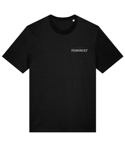 It&#39;s Giving Feminist embroidered T shirt