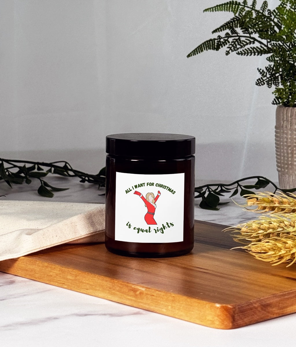 All I want for Christmas is Equal Rights Wax Candle