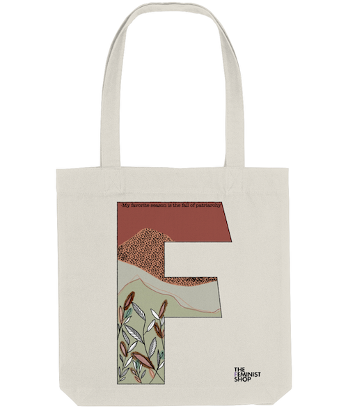 Feminist Tote Bag - F by Elena