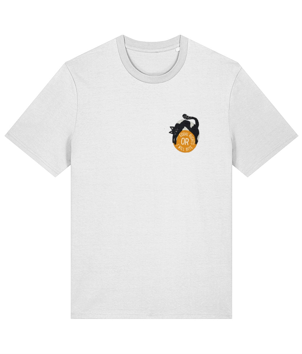 Equal Rights or I will Bite Organic Cotton T-Shirt