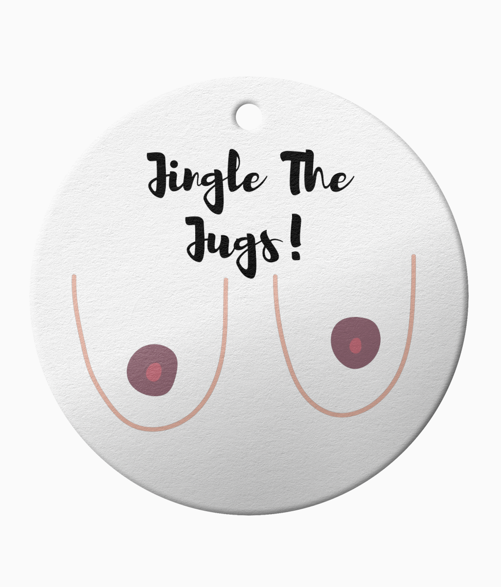 Christmas ornament - Jingle the Jugs