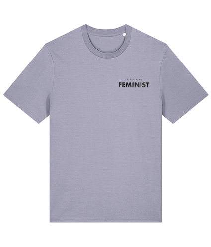 It's Giving Feminist embroidered T shirt