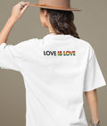Pride LGBTQIA+ Love is Love Organic Cotton T-Shirt