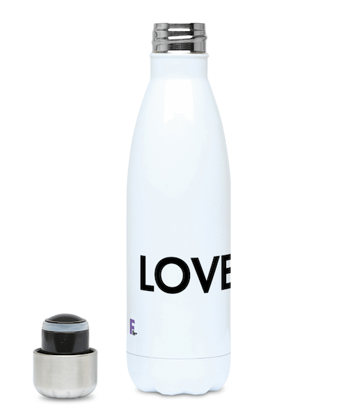 Pride LGBTQIA+ Love is Love Stay Hot/Cold Thermal Water Bottle