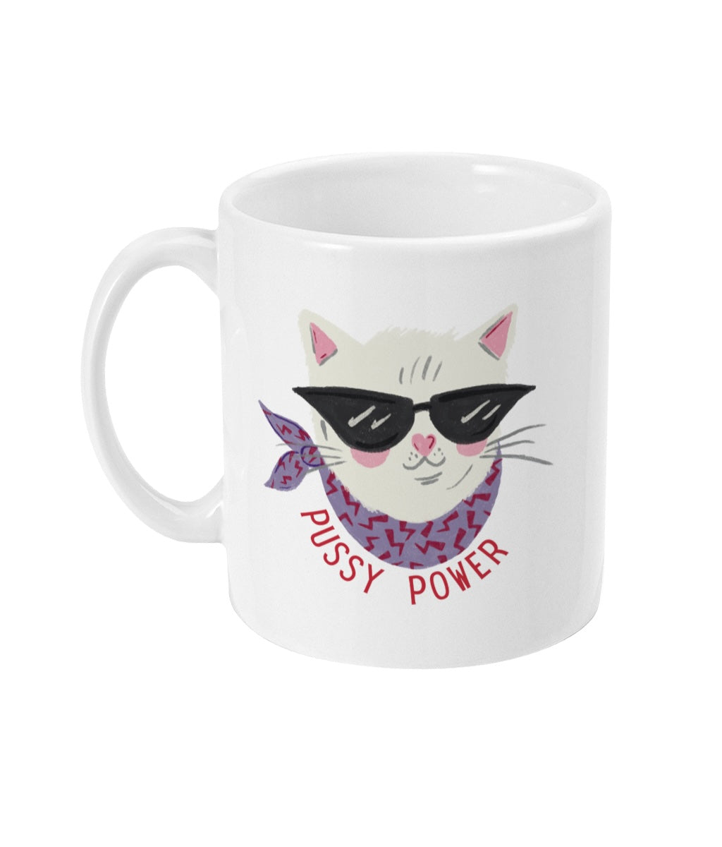 Pussy Power Ceramic Mug