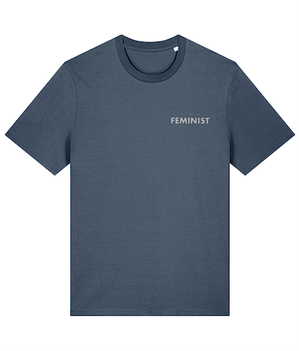 It&#39;s Giving Feminist embroidered T shirt