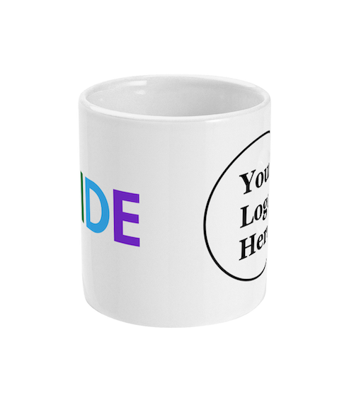Personalised Pride LGBTQIA+ Ceramic Mug