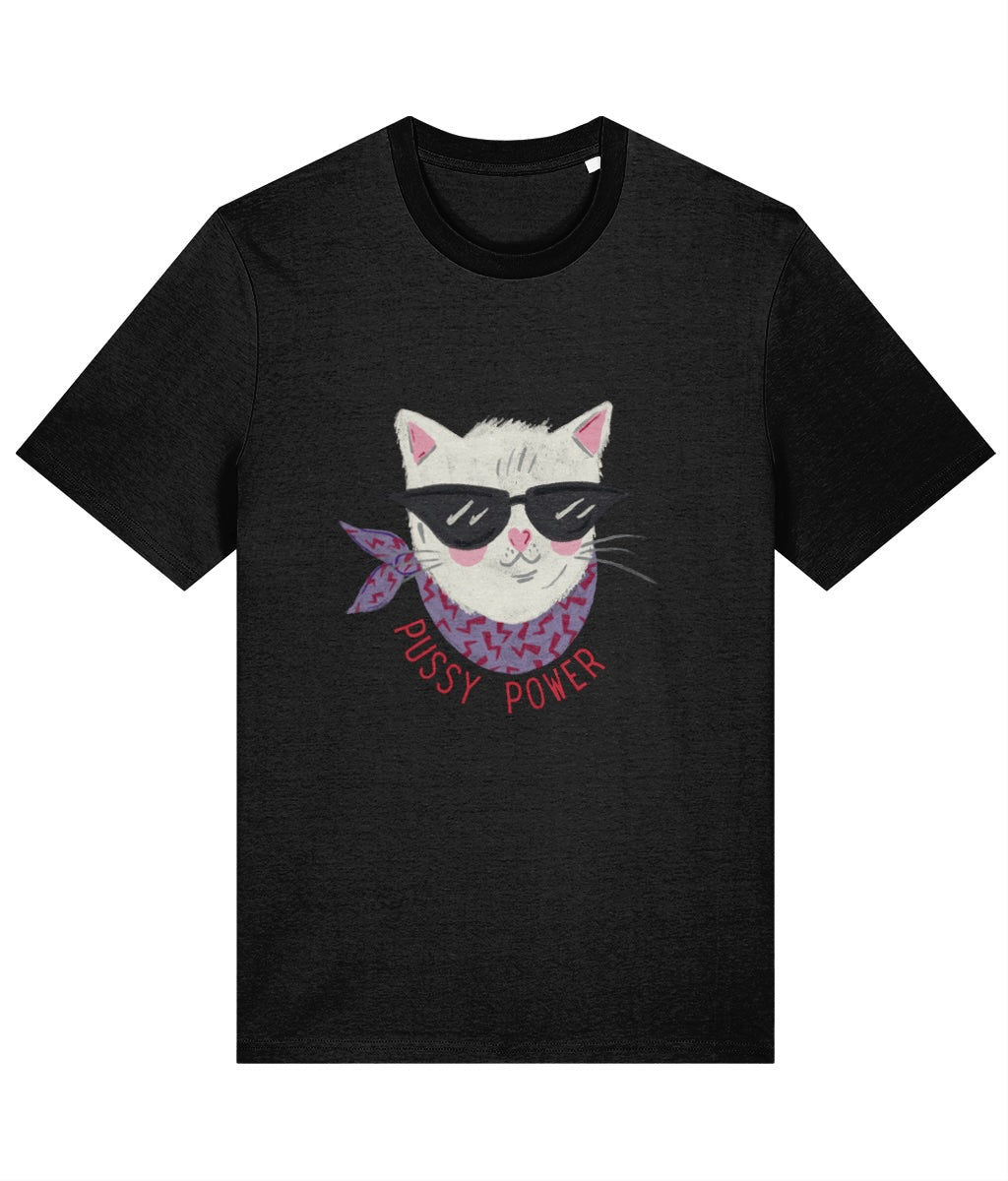 Pussy Power Organic Cotton T-Shirt
