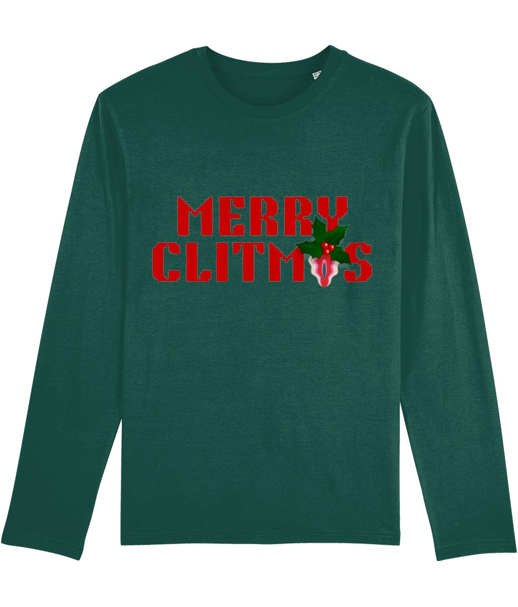 Merry Clitmas Cotton T-Shirt