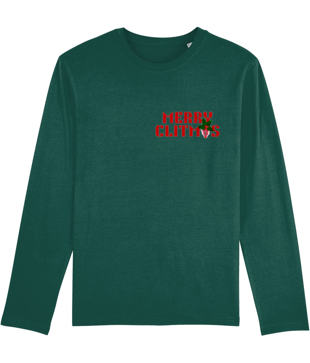 Merry Clitmas (small icon) Cotton T-Shirt