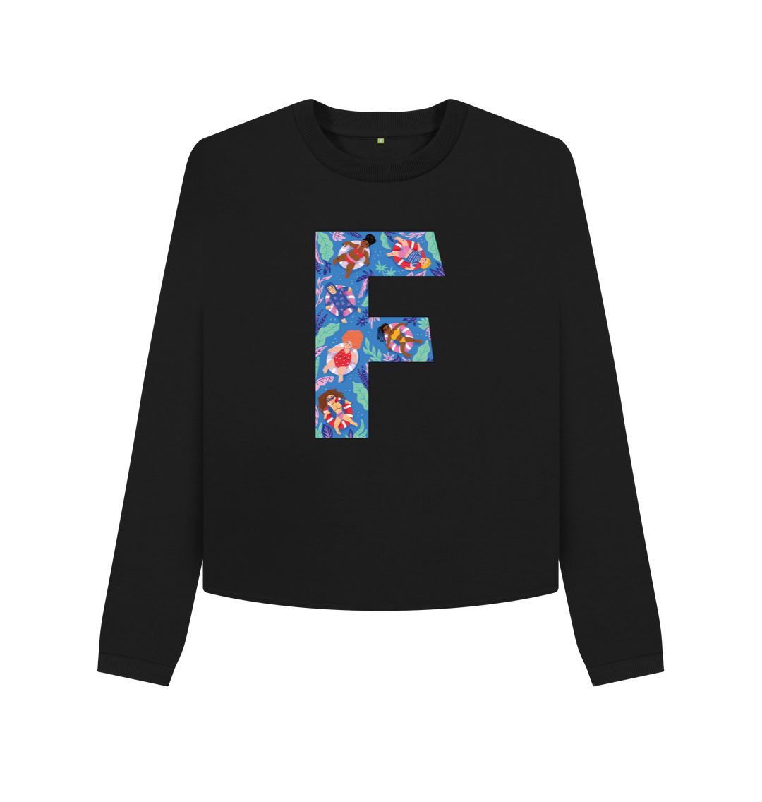 Black F by Amanda Mustard - Boxy Sweatshirt