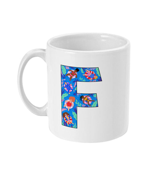 F amanda Feminist mug Left