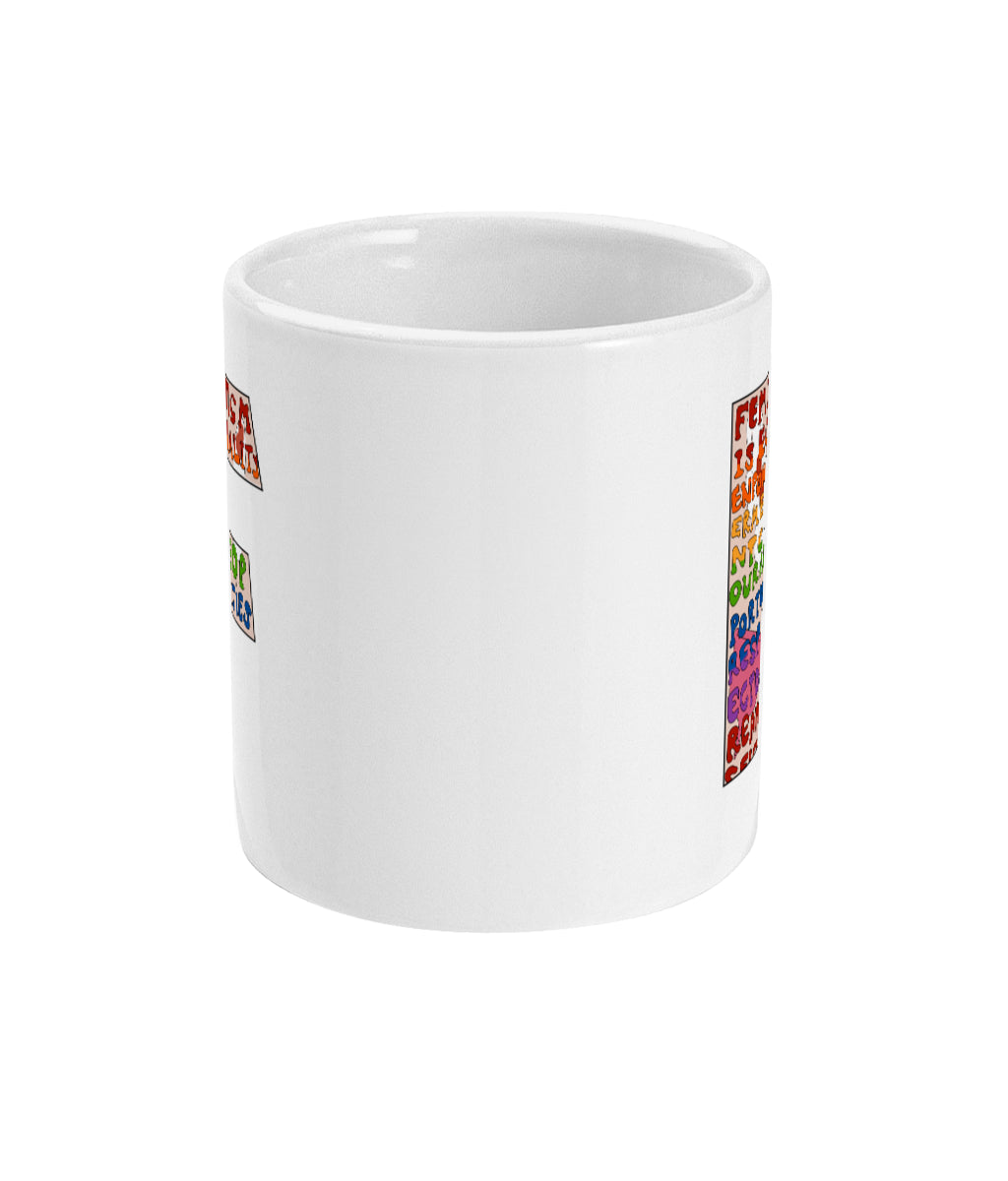 Feminist Mug - F carlotta - Front