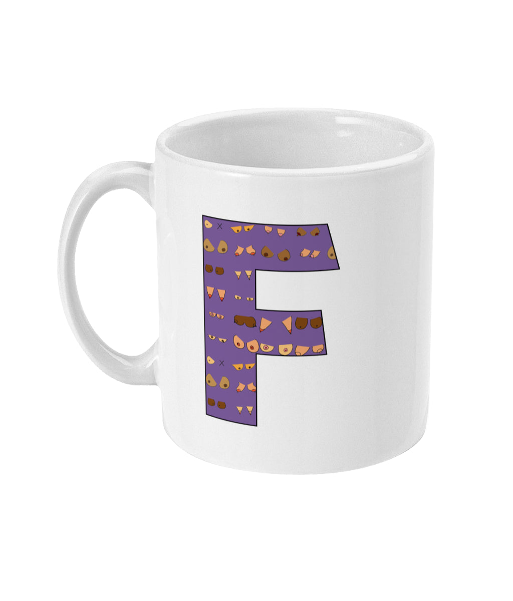 Feminist Mug - F Niamh - Left