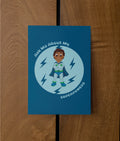 Super Hero Kids Postcard - Noah