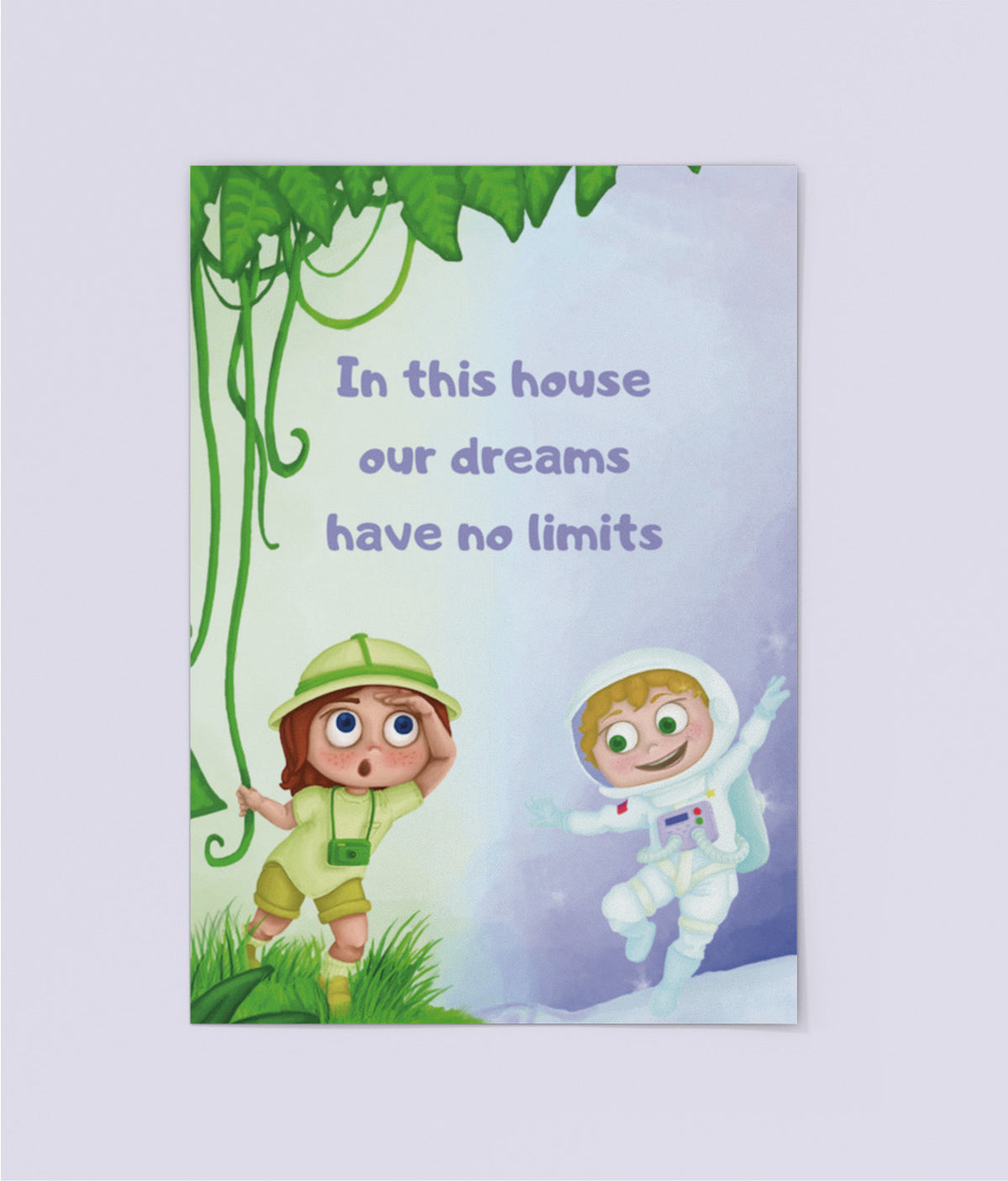 In This House Our Dreams Have No Limits Poster - A5