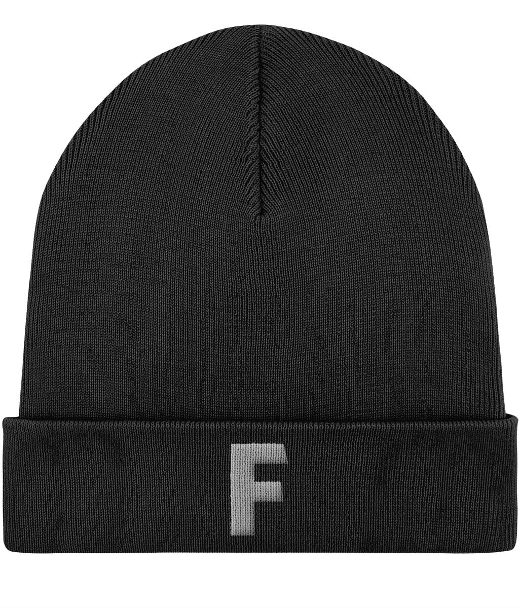 Feminist Beanie - F - Black