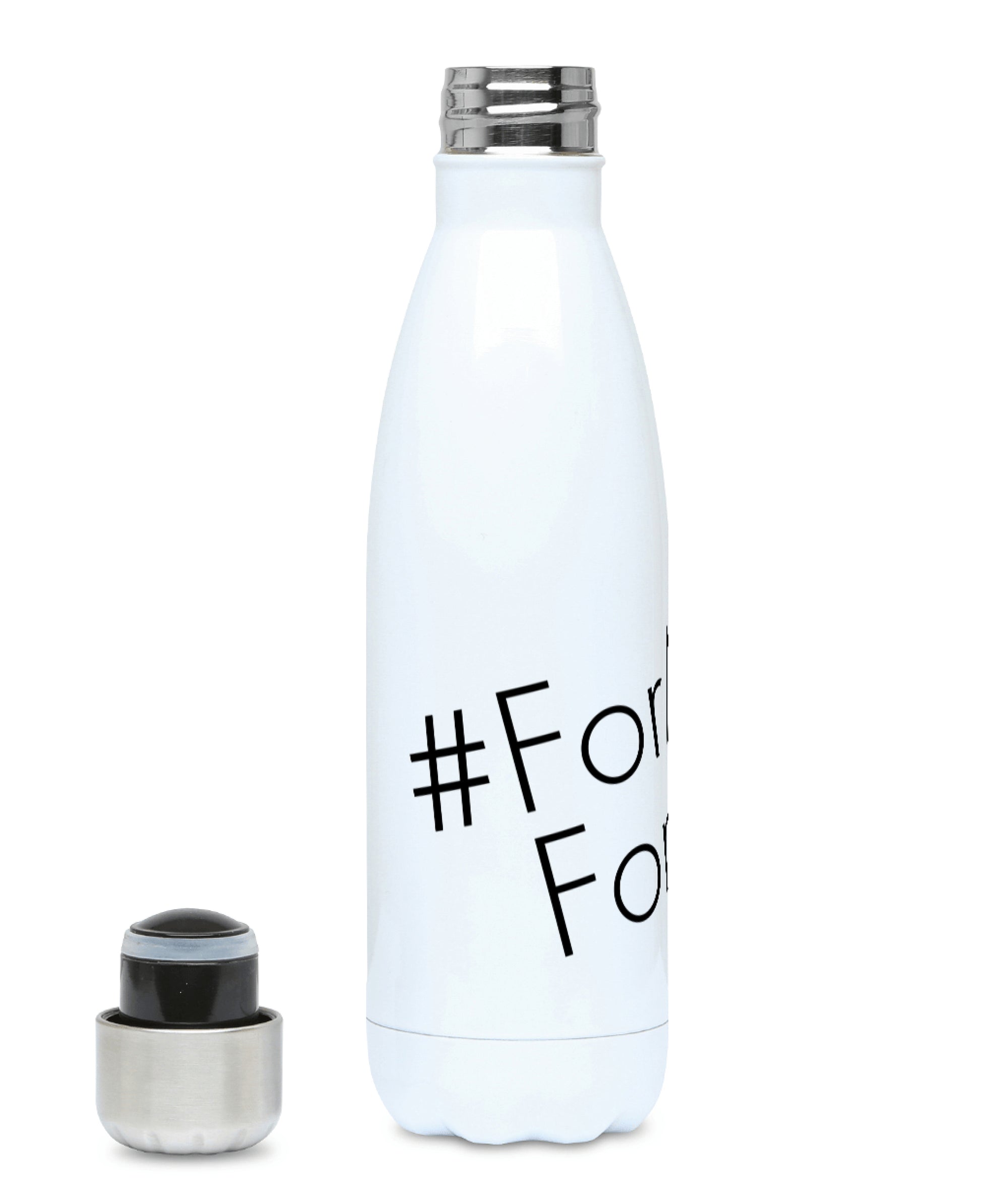 Feminist Water Bottle - #ForMeForHer - Front