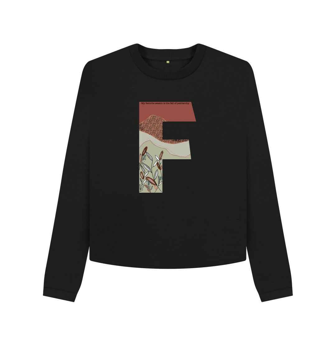 Black F by Elena - Boxy Sweatshirt