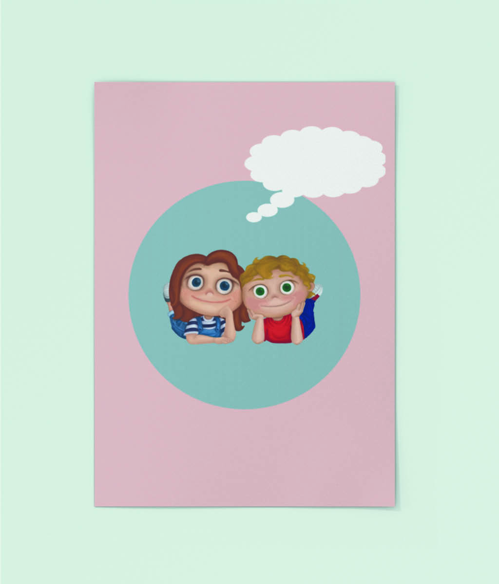 Mika & Lolo Poster - A5