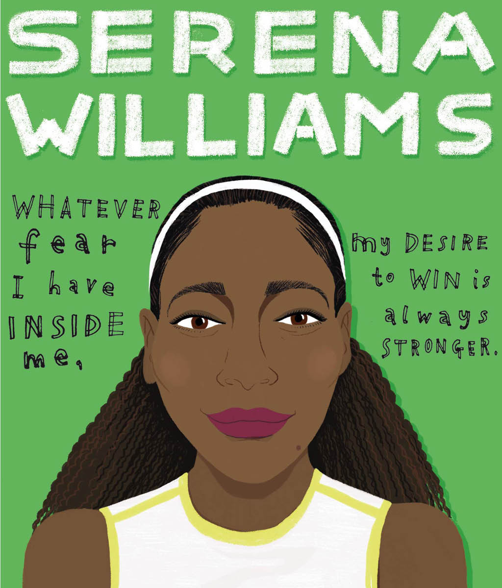 Serena Williams by Sarah Shephard